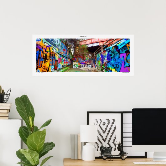 川の南 ポスター (ホームオフィス)