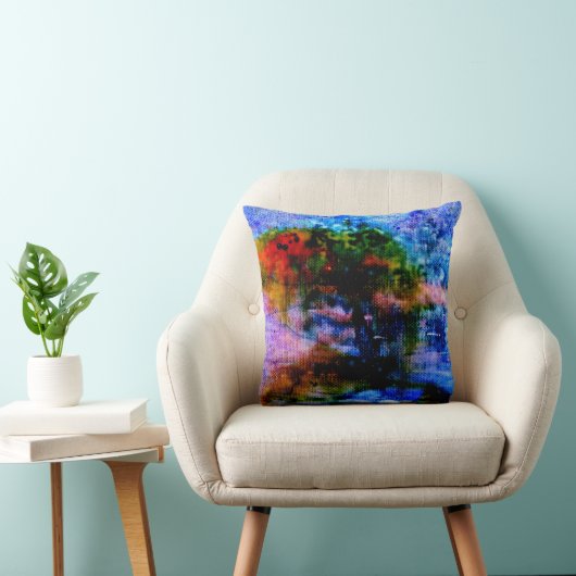 川の反射 クッション (椅子)