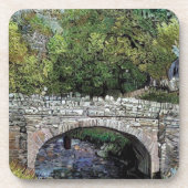 川の古い橋 コースター (正面)