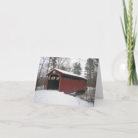 「川の向こうと森の向こうに」ありがとう サンキューカード (正面)