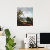 川の垣根(CA. 1843-50)ポスター ポスター (ホームオフィス)