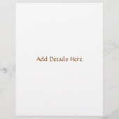 川の夕日 チラシ (裏面)