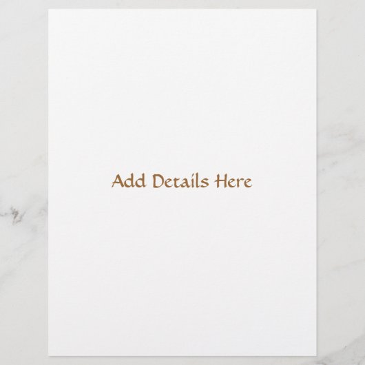 川の夕日 チラシ (裏面)