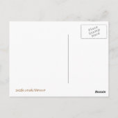 川の夕日 ポストカード (裏面)