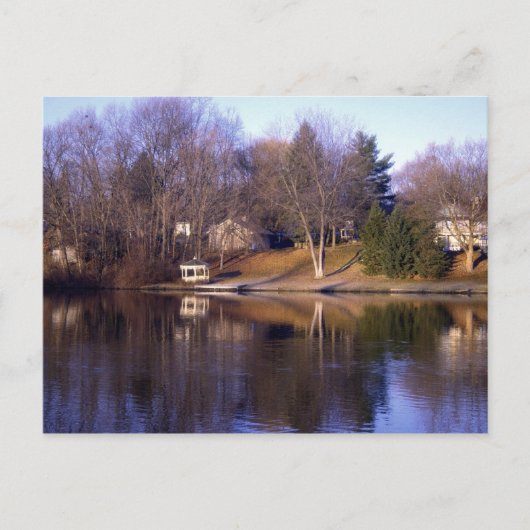 川の夢 ポストカード (正面)