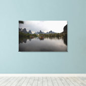 川の天国 キャンバスプリント (インサイチュ (ウッドフロア))