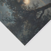 川の女 満月の絵 デコパージュ 薄葉紙 (詳細)