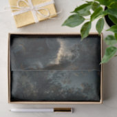 川の女 満月の絵 デコパージュ 薄葉紙 (ギフト)