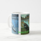 川の季節 コーヒーマグカップ (正面左)