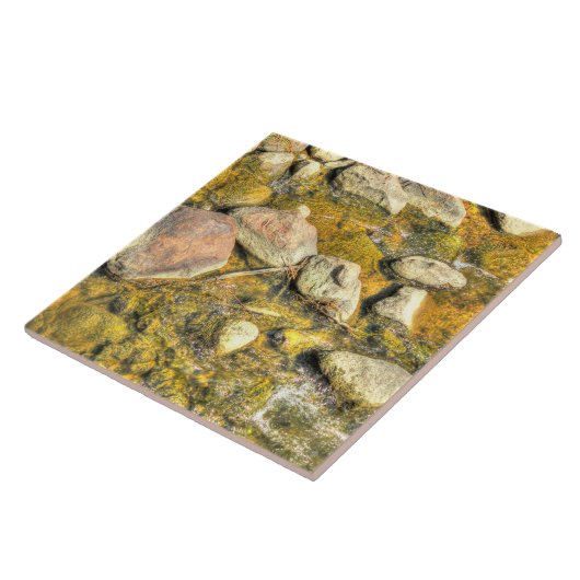 川の岩 タイル (側面)