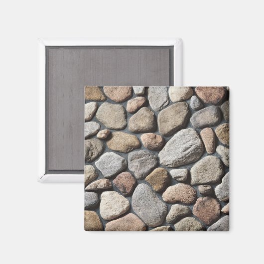 川の岩 マグネット (正面/裏面)