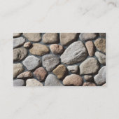 川の岩 名刺 (裏面)