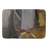 川の帆船の少年（Magnus Enckell著） バスマット (正面)