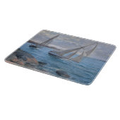 川の帆船 カッティングボード (角)