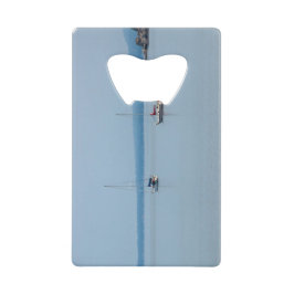 川の帆船 クレジットカード栓抜き