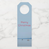 川の帆船 ボトルネックタグ (正面)