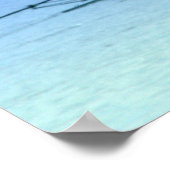 川の彫刻ポスター ポスター (角)