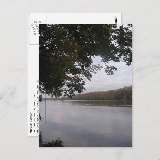 川の揺れ ポストカード (正面/裏面)