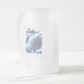 川の操業マグ フロストグラスビールジョッキ (正面左)