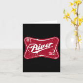 川の時間だ カード (黄色い花)