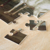 川の景色ジョージStubbsのロバそして子馬 ジグソーパズル (側面)