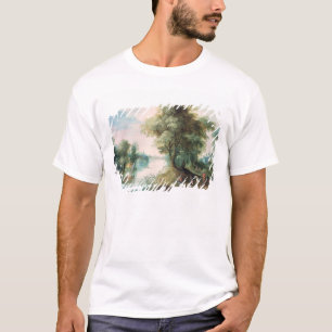 川の景色 Tシャツ
