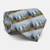 川の歩行からのフィラデルヒィアのスカイライン ネクタイ (ロール)