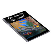 川の歩行のノート ノートブック (右側)