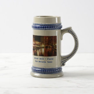 川の歩行の~のフェスタ ビールジョッキ