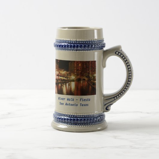 川の歩行の~のフェスタ ビールジョッキ (右)
