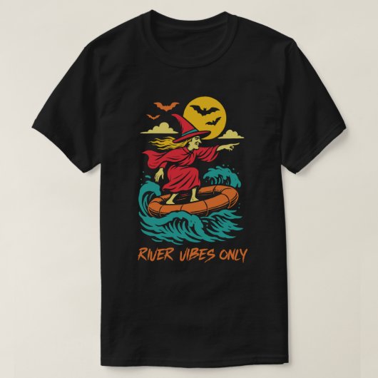 川の気分だけ Tシャツ (デザイン正面)