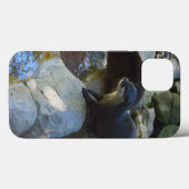 **「川の水に隠れて泳ぐカワウソ Case-Mate iPhoneケース (裏面 (横))