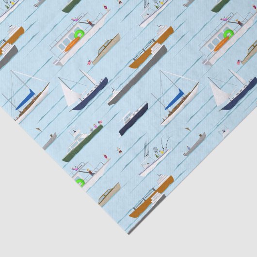 川の沿岸の湖の川の舟遊び 薄葉紙 (詳細)