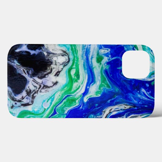 川の流れ絵を描は Case-Mate iPhoneケース (裏面 (横))