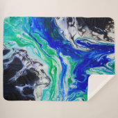 川の流れ絵画は シェルパブランケット (正面(横))