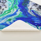 川の流れ絵画は シェルパブランケット (3/4)