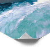 川の流れ ポスター (角)