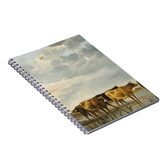 川の牛Aelbert Cuyp ノートブック (右側)