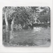 川の眺め マウスパッド (正面)