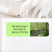 川の眺め ラベル (インサイチュ)