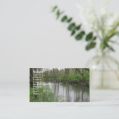 川の眺め 名刺 (スタンド正面)