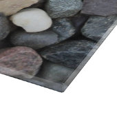 川の石のまな板 カッティングボード (角)