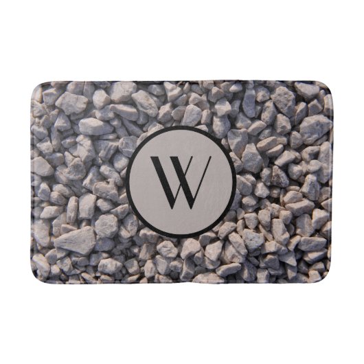 川の石のバス・マット バスマット (正面)