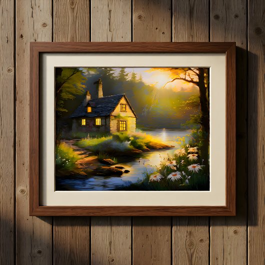 川の石の家４ ポスター