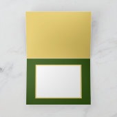 川の砂漠と農地、美しい風景 カード (内部)