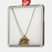 川の神Achelousの頭部が付いているペンダント メタルオーナメント (左)