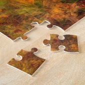 川の秋 ジグソーパズル (側面)