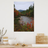 川の秋 ポスター (キッチン)