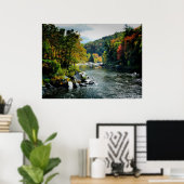 川の秋- PA，オハイピレ ポスター (ホームオフィス)