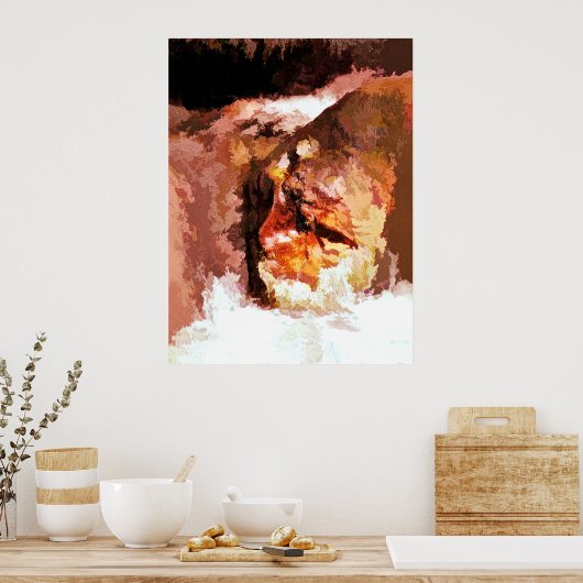 川の精 ポスター (キッチン)